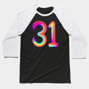 brushed 31 Baseball T-Shirt